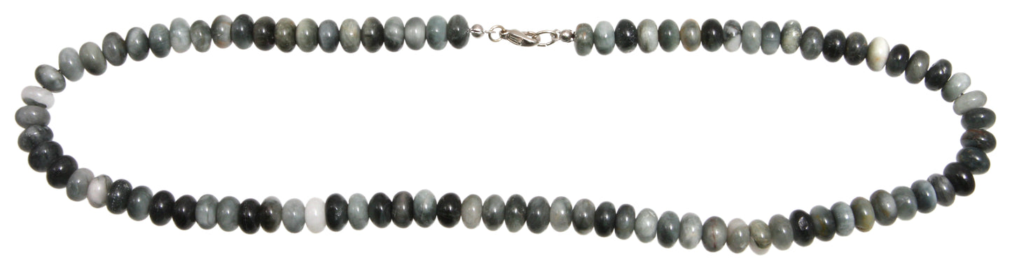 Katzenauge Kette Rondellen 45 cm