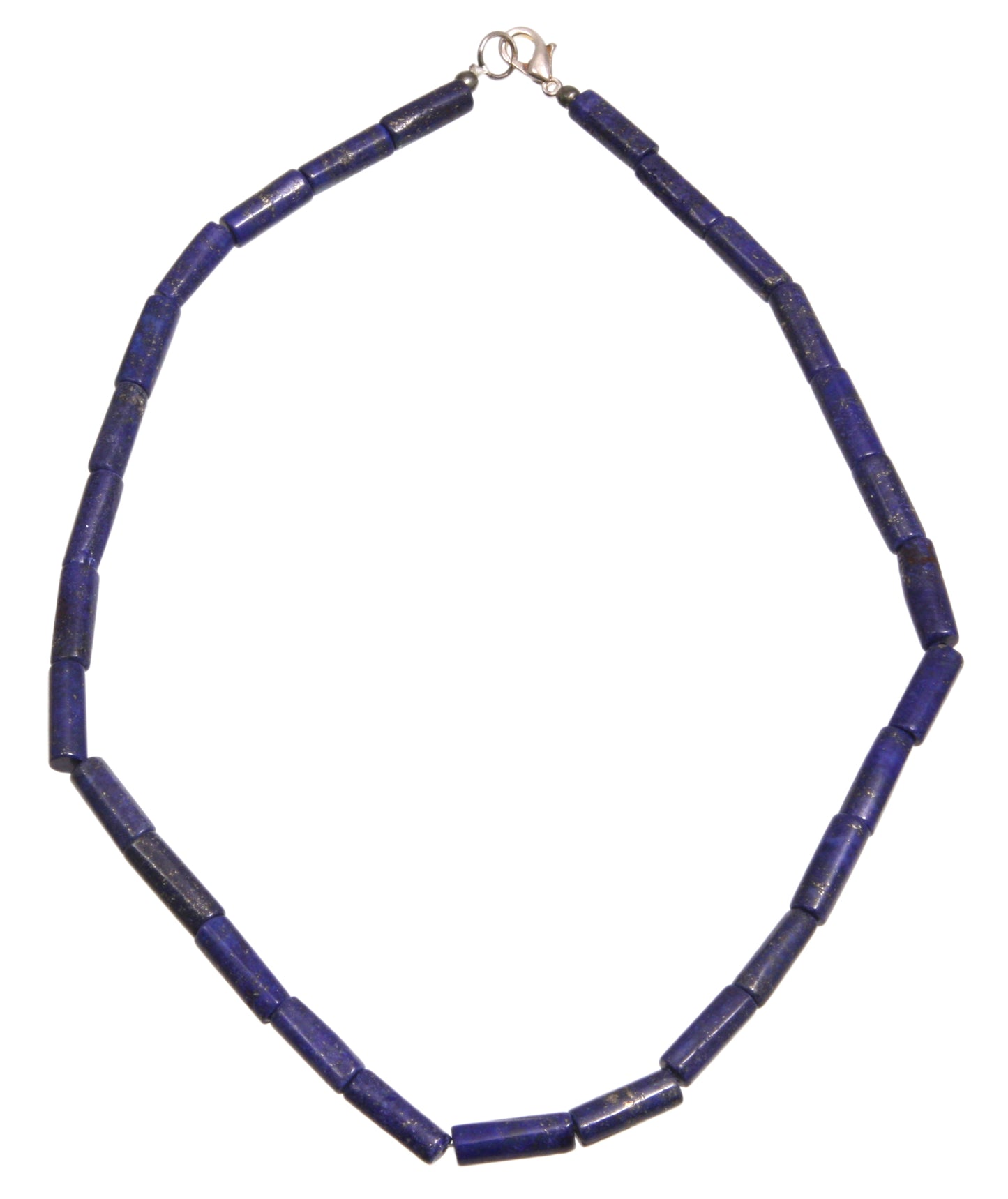 Lapislazuli Kette Walzen 40 cm