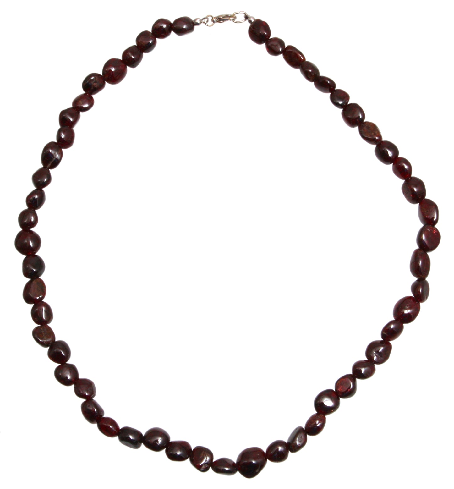 Granat Barockkette 45 cm ca. 8 mm