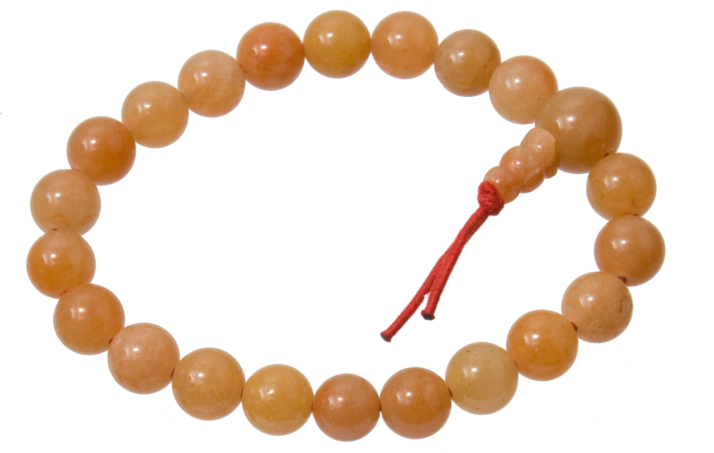 Aventurin-Quarz rot Kugelarmband 8 mm