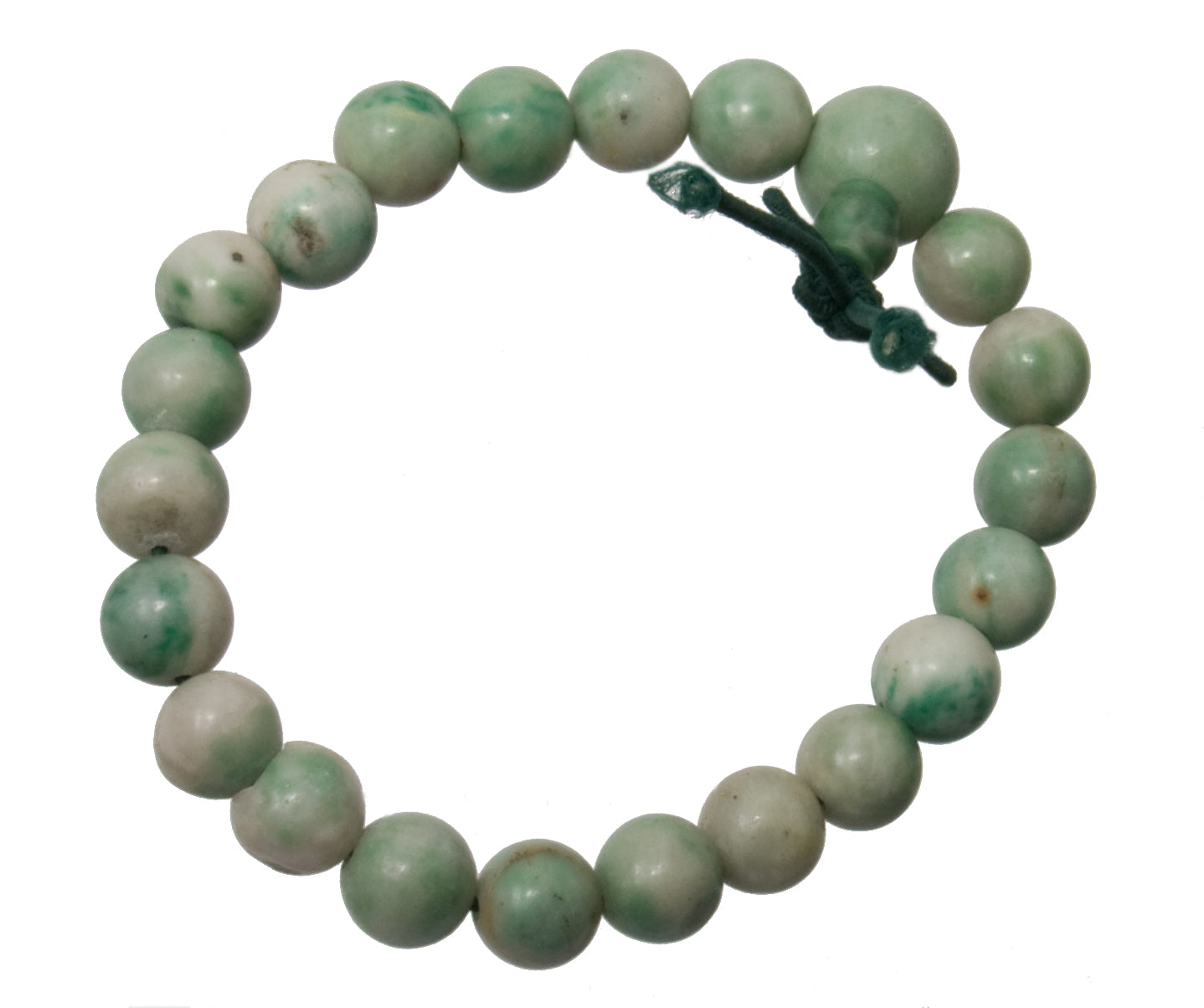 Magnesit grün natur Kugelarmband 8 mm