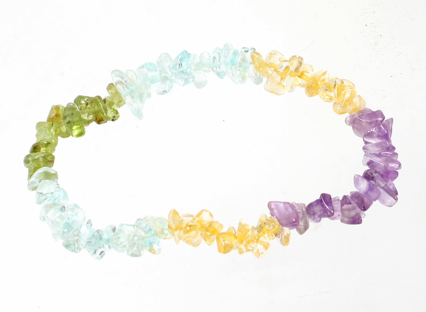 Bunt gemischt pastel Splitterarmband