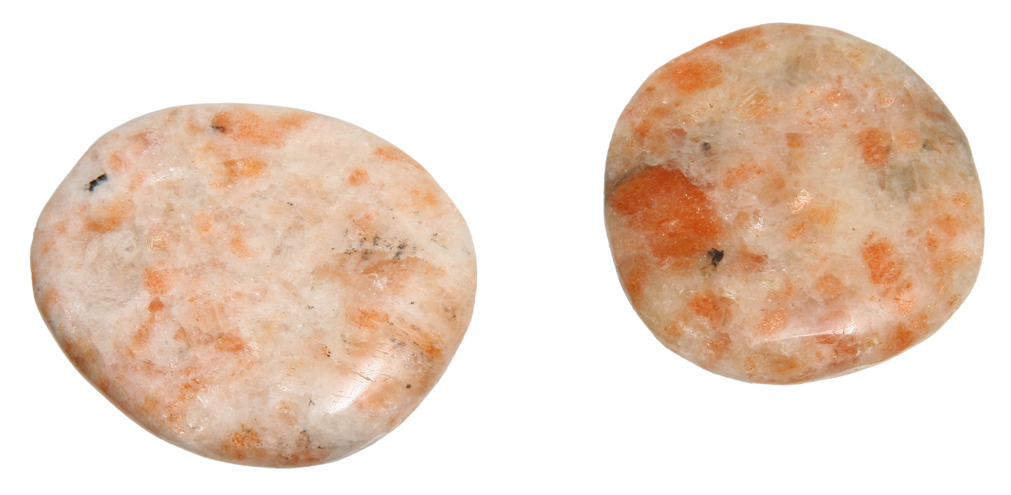 Sonnenstein (Aventurin-Feldspat) Scheibensteine
