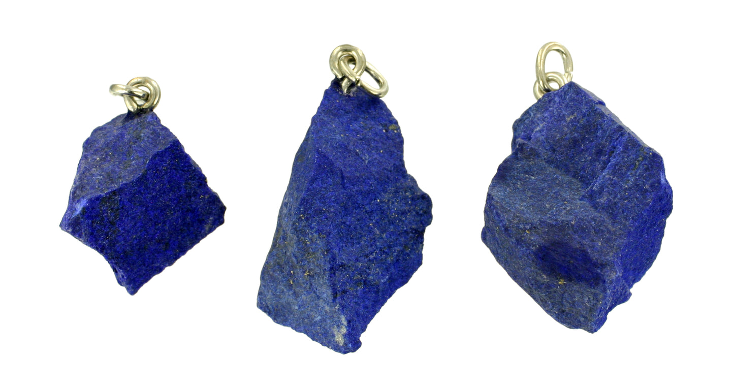 Lapislazuli Rohstein Anhänger