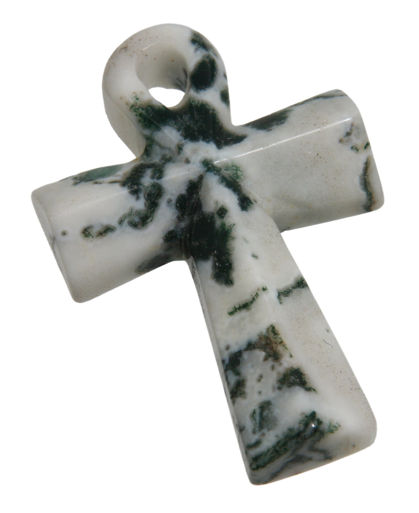 Baumachat Henkelkreuz Anhänger