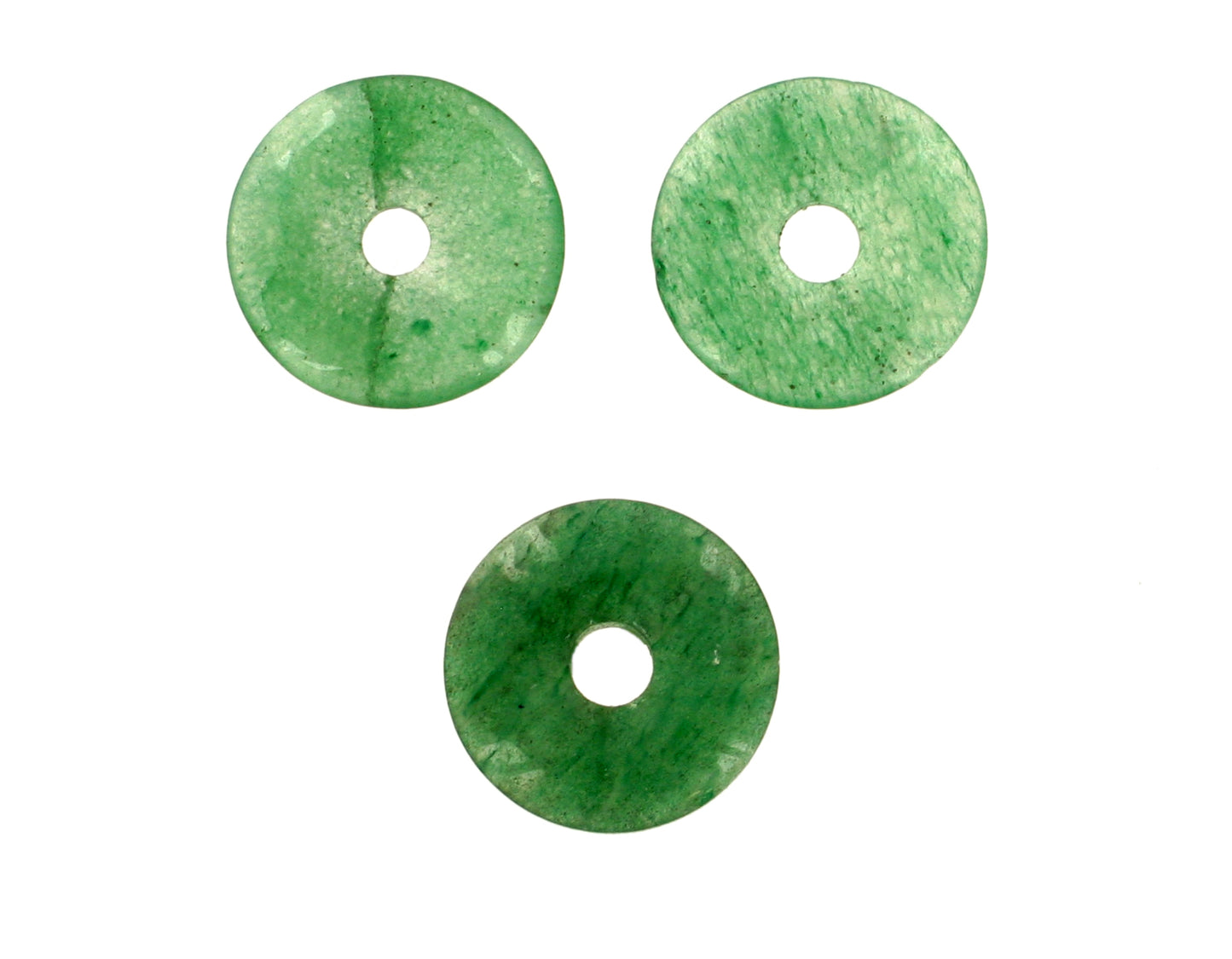 Aventurin-Quarz grün Donut 20 mm