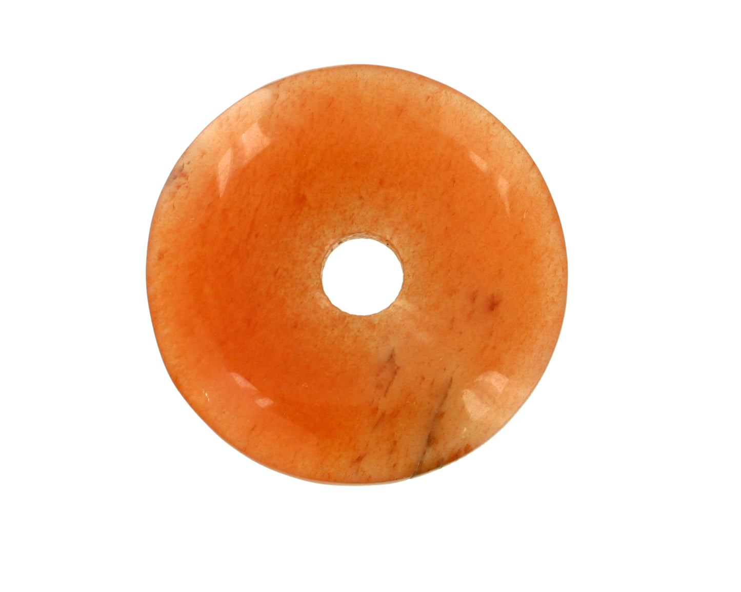 Aventurin-Quarz rot Donut 35 mm