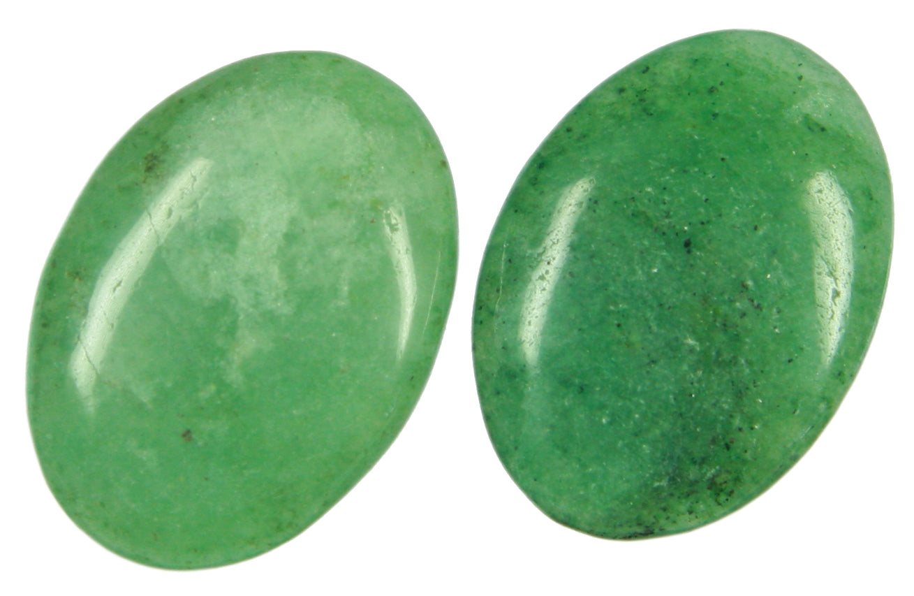 Aventurin-Quarz grün Cabochon 18 x 25 mm