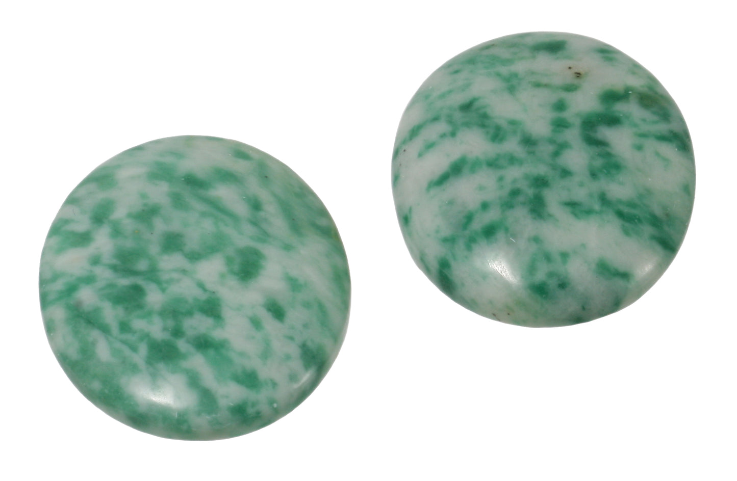 Magnesit grün natur Cabochon 30 x 40 mm