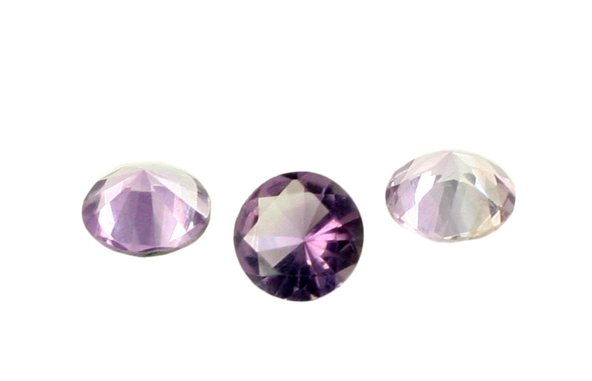 Amethyst facettiert kalibriert 10 mm rund