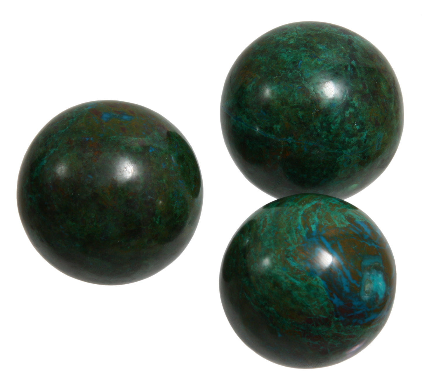 Chrysokoll Steinkugel ca. 45 mm