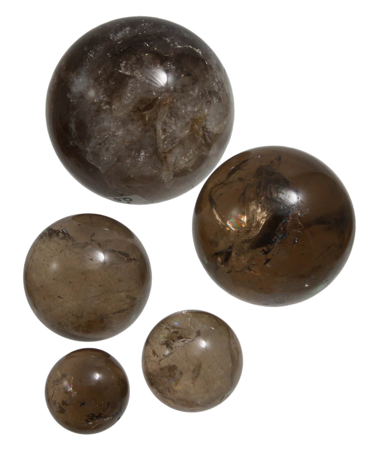 Rauchquarz rissgef. Steinkugel ca. 45 mm