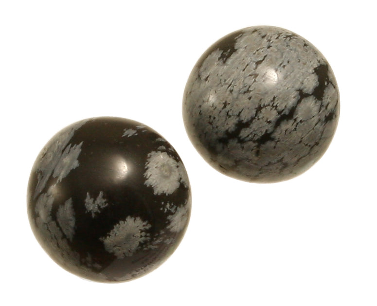 Schneeflockenobsidian Steinkugel ca. 30 mm