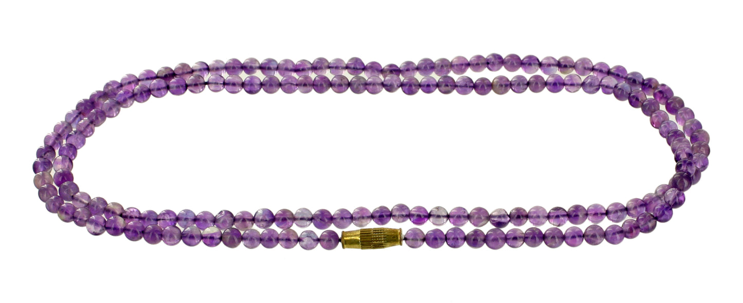 Amethyst Kugelkette 60 cm 04 mm