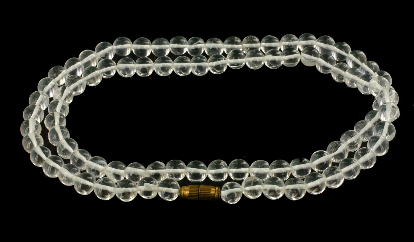 Bergkristall Kugelkette 60 cm 08 mm