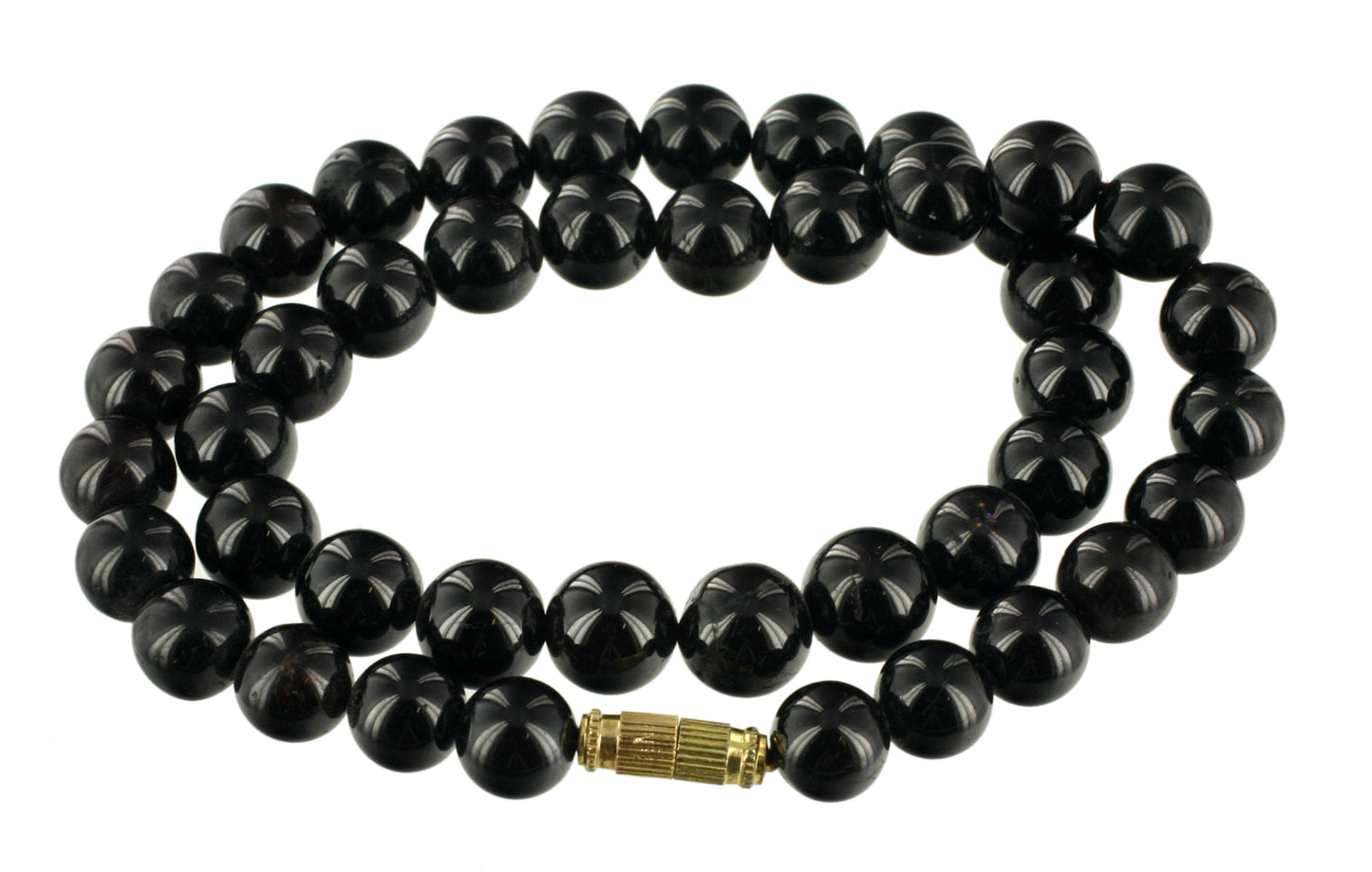 Granat Kugelkette 40 cm 09 mm