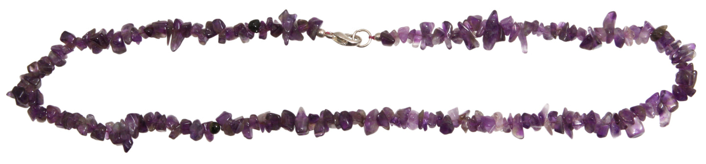 Amethyst Splitterkette 45 cm
