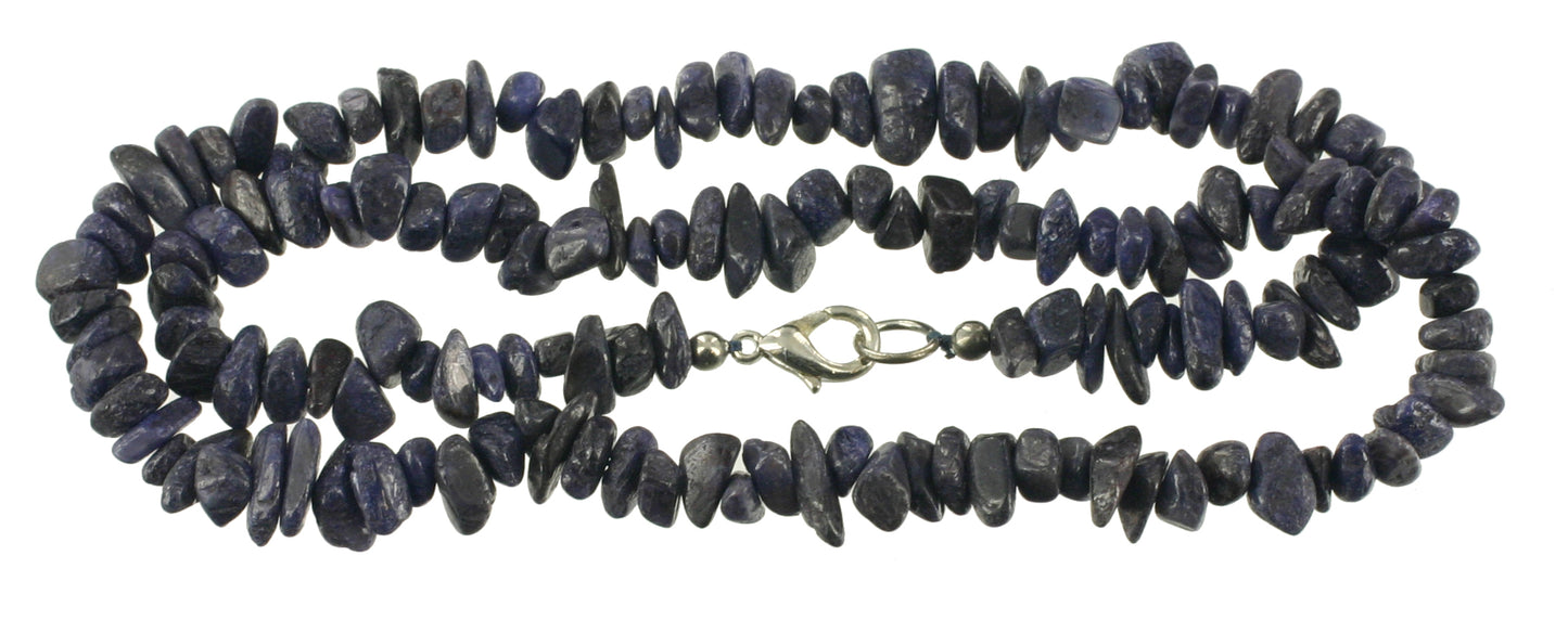 Safir Splitterkette 45 cm