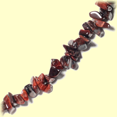 Tigerauge rot Splitterkette 60 cm