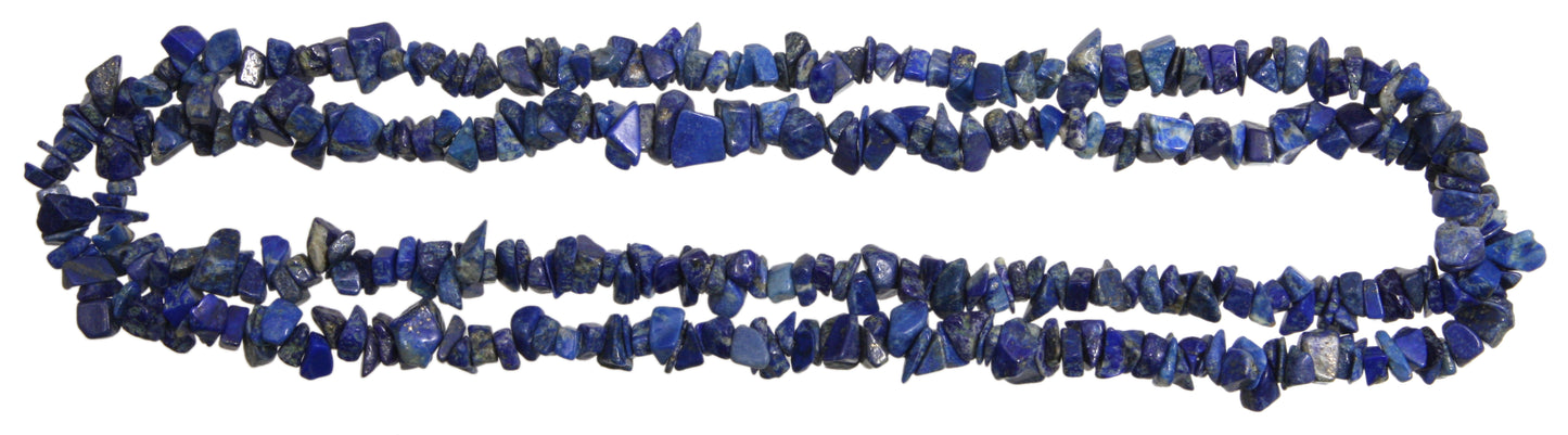 Lapislazuli A Splitterkette 80 cm
