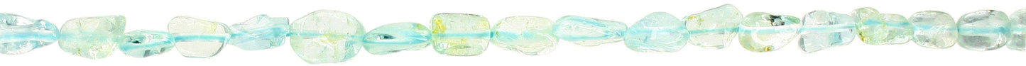 Aquamarin Barockkette 40 cm