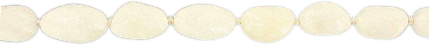 Milchquarz Barockkette 50 cm
