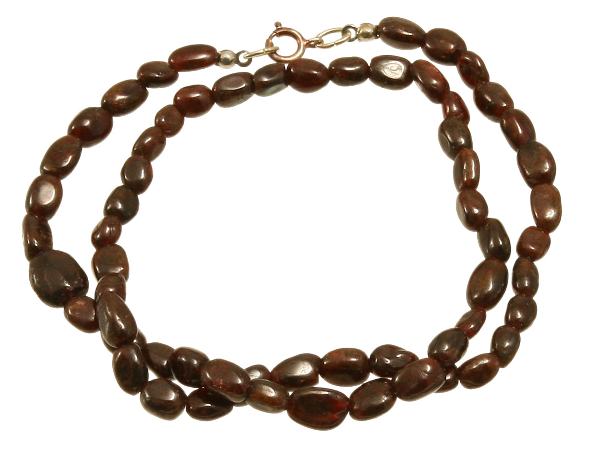 Granat Barockkette 45 cm ca. 6 mm