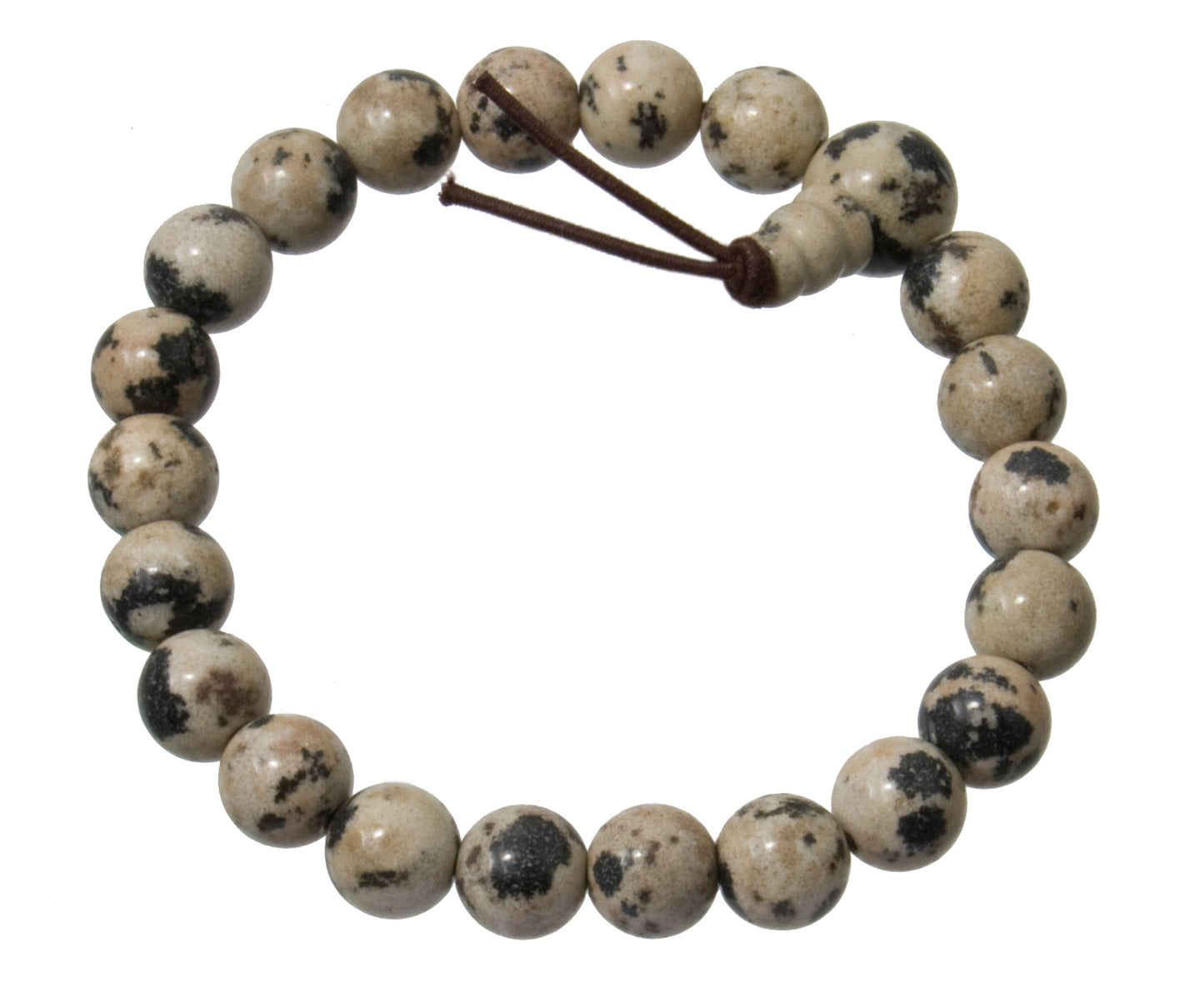 Dalmatinerstein (Aplit) Kugelarmband 8 mm
