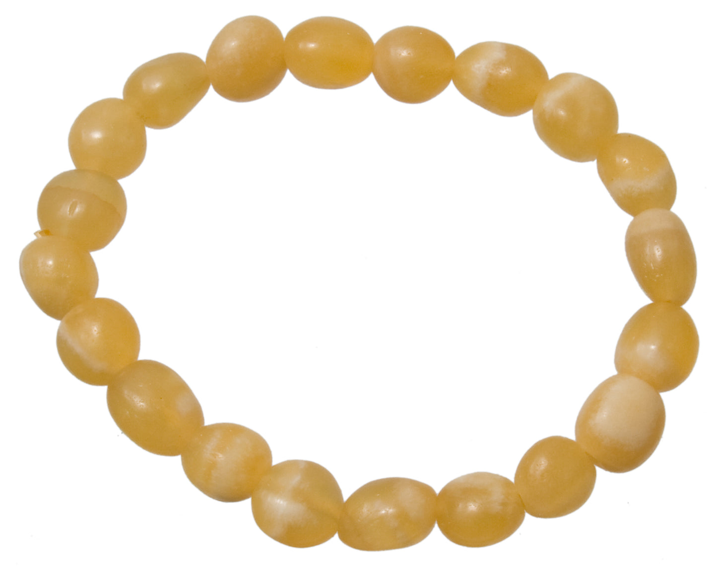 Calcit gelb Barockarmband