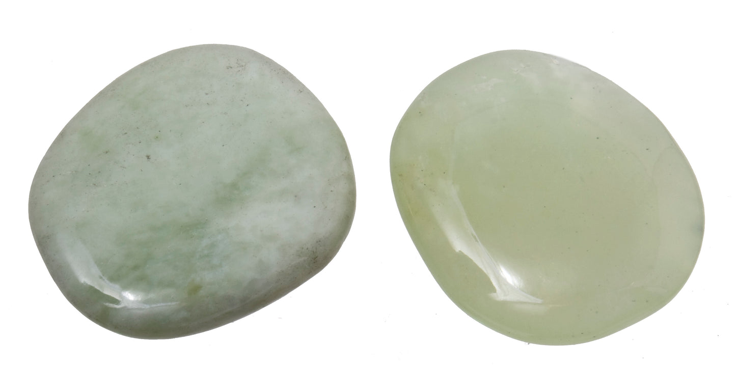 Edelserpentin Scheibensteine