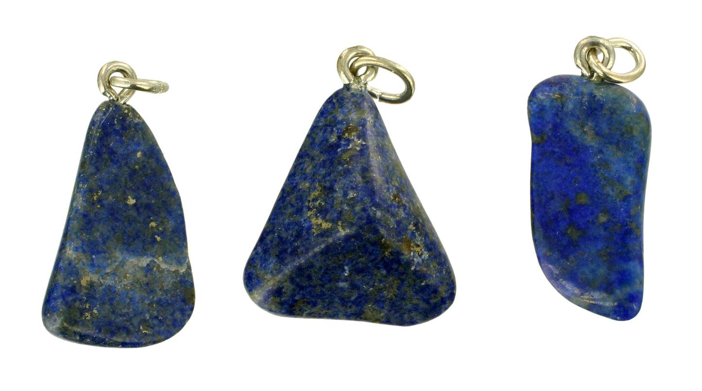 Lapislazuli Trommelsteinanhänger