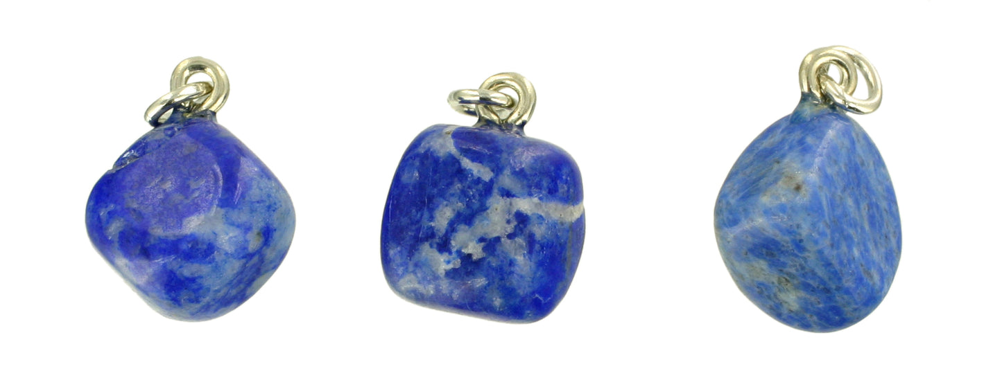 Lapislazuli Trommelsteinanhänger klein