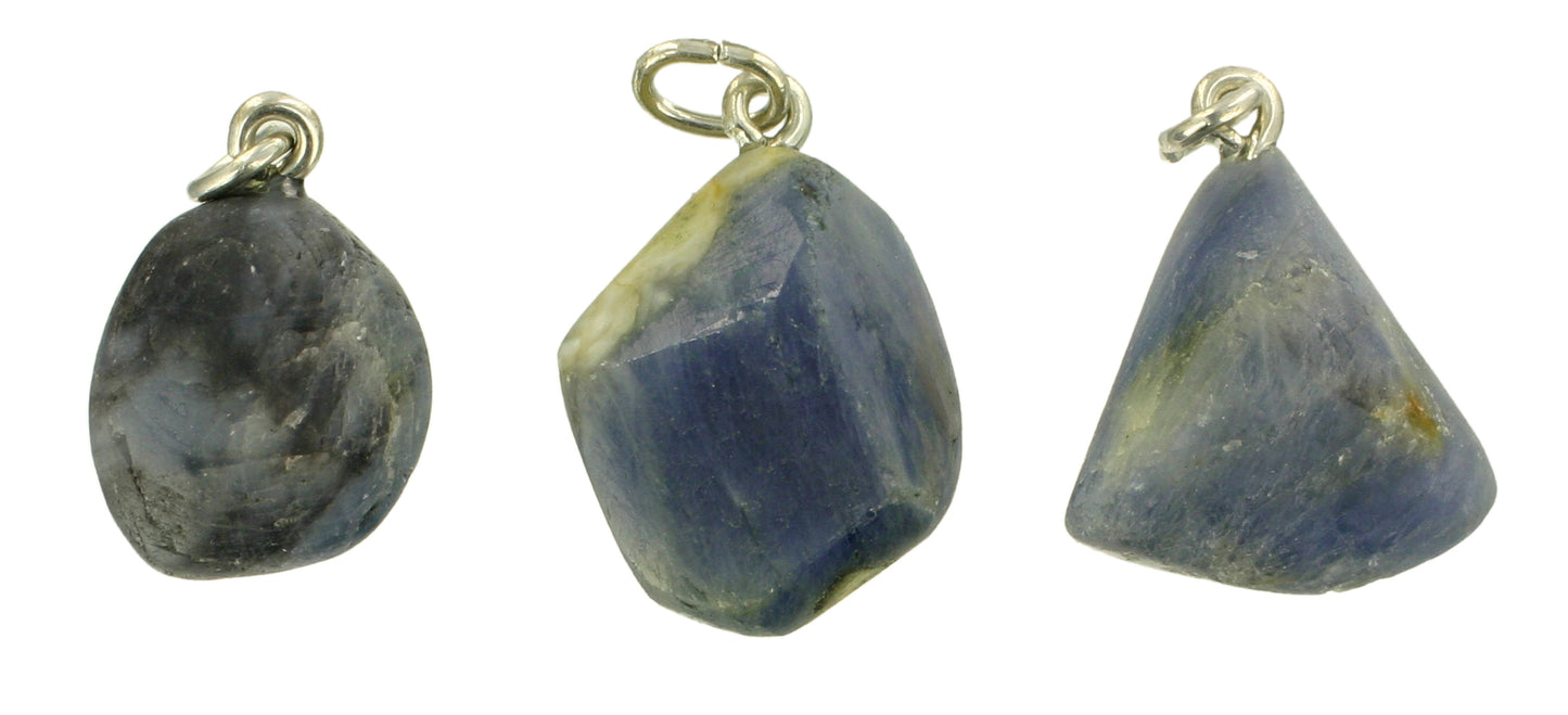 Safir Trommelsteinanhänger