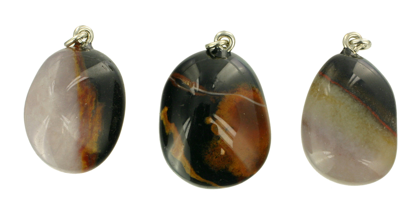 Sardonyx Trommelsteinanhänger