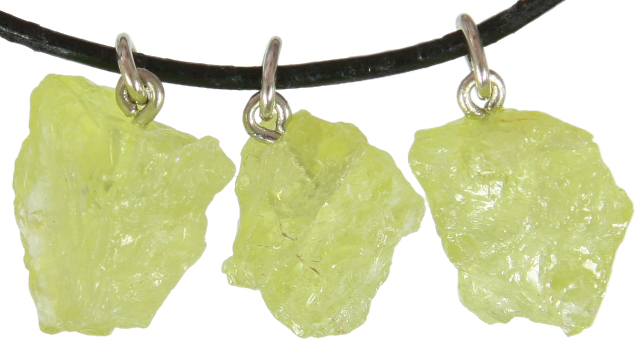 Chrysoberyll Rohstein Anhänger