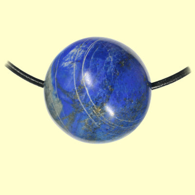 Lapislazuli Kugel durchbohrt ca. 20 mm