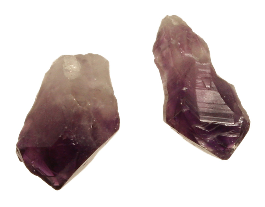Amethystspitzen Uruguay Anhänger  durchbohrt