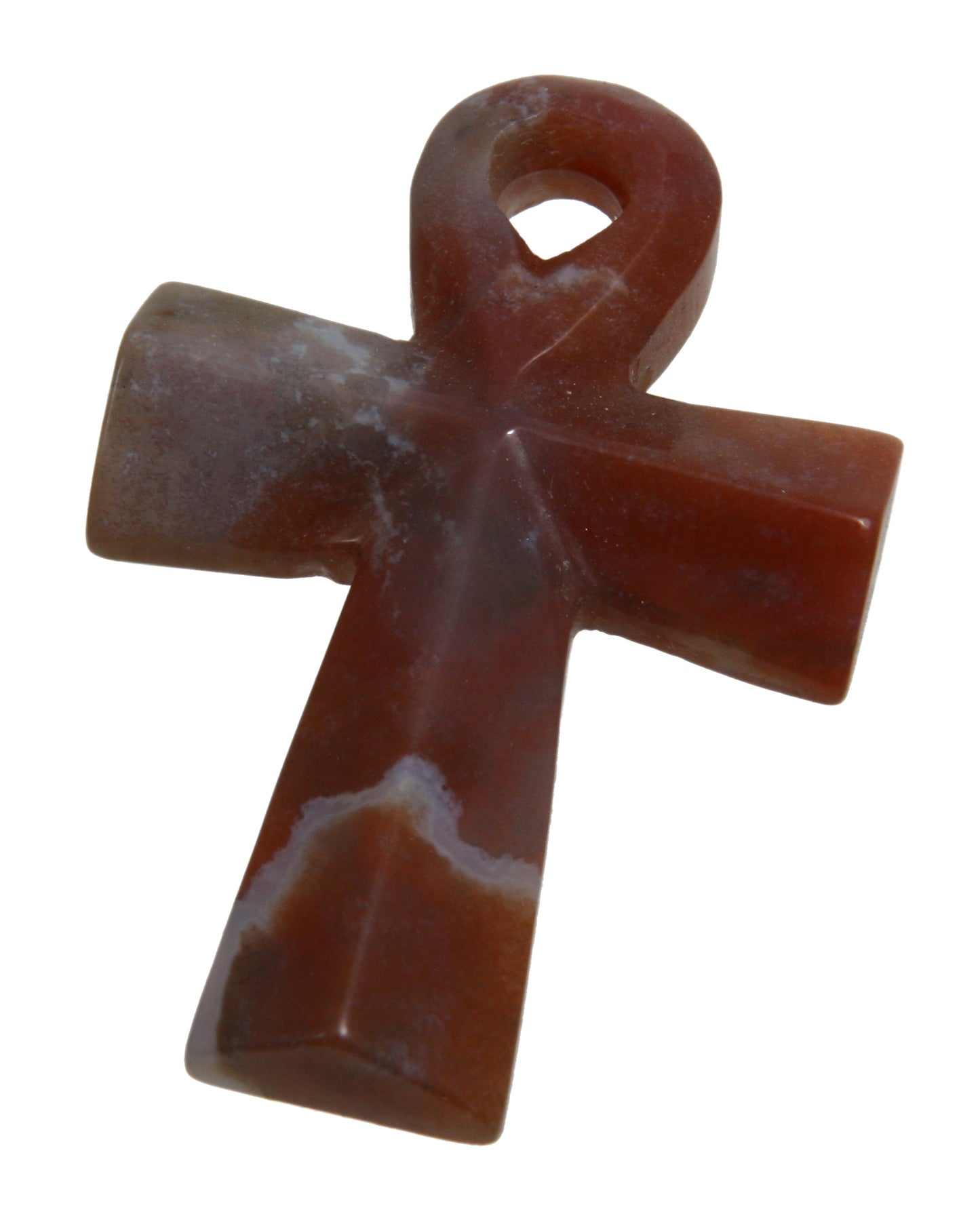 Jaspis Henkelkreuz Anhänger