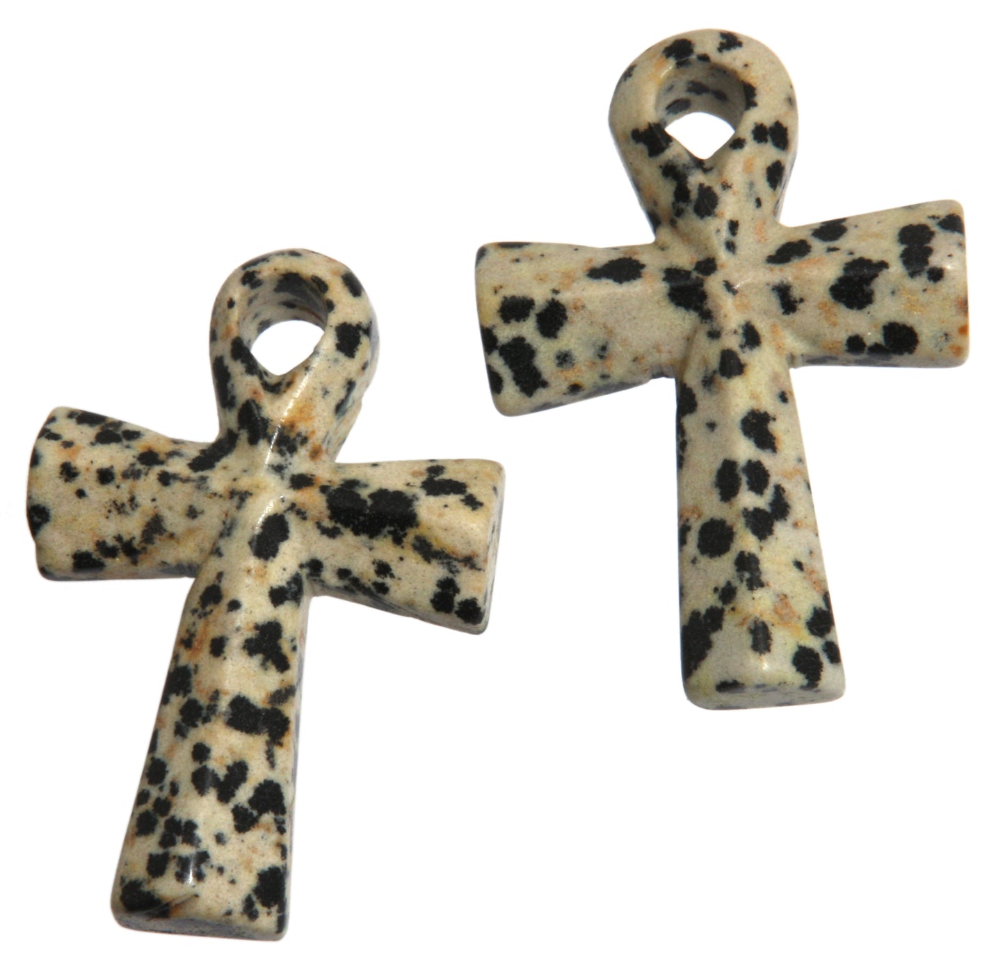 Dalmatinerstein (Aplit) Henkelkreuz Anhänger