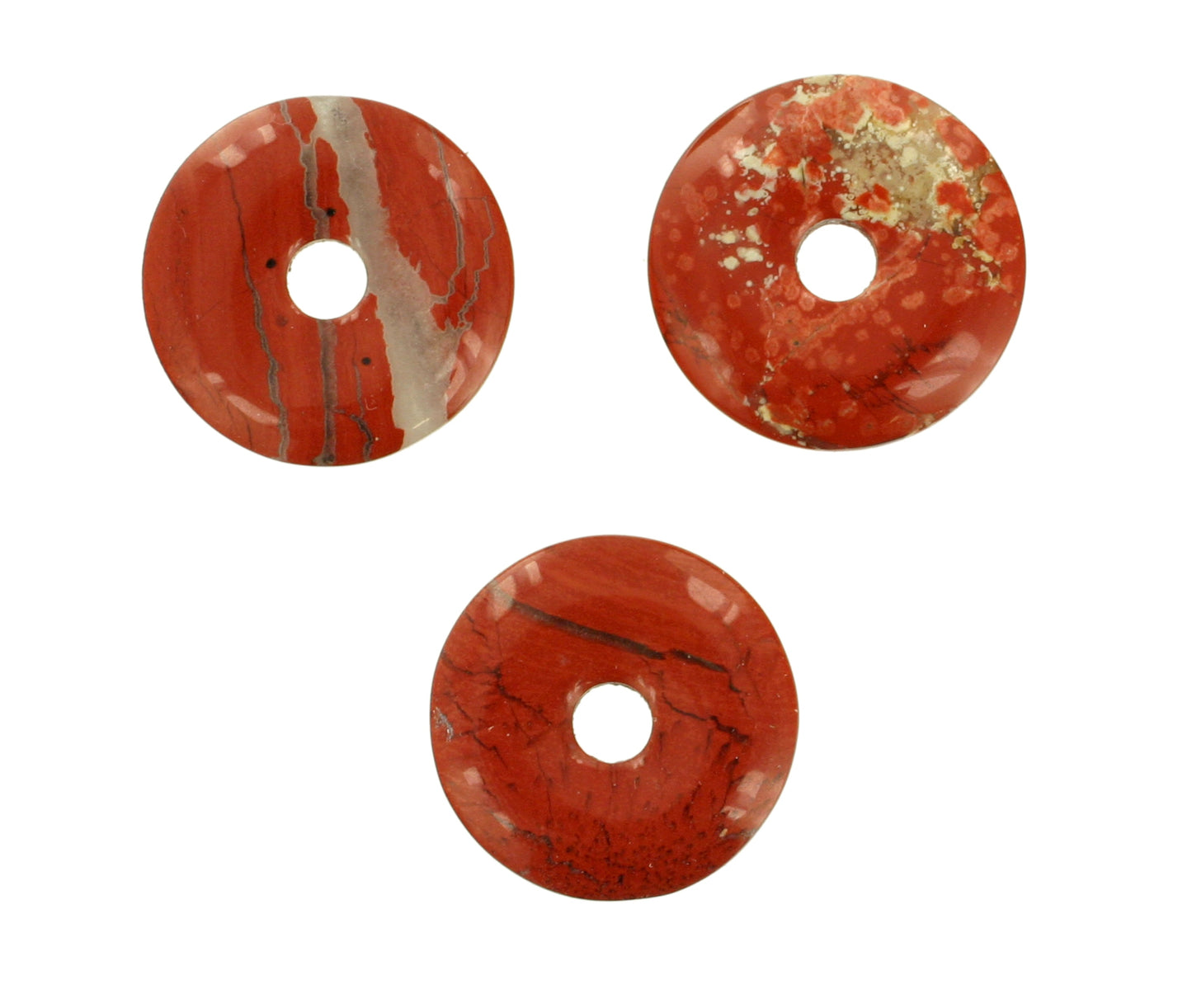 Jaspis rot Donut 20 mm