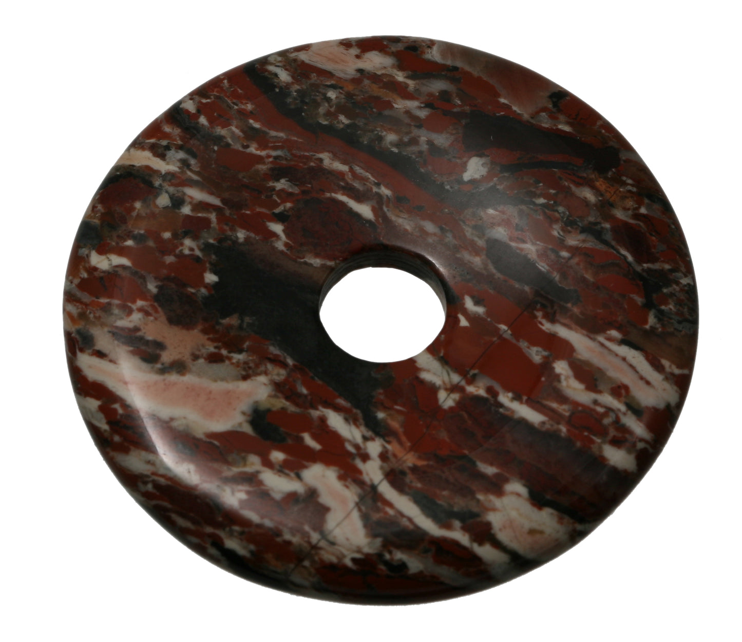 Jaspisbreccie Donut 40 mm