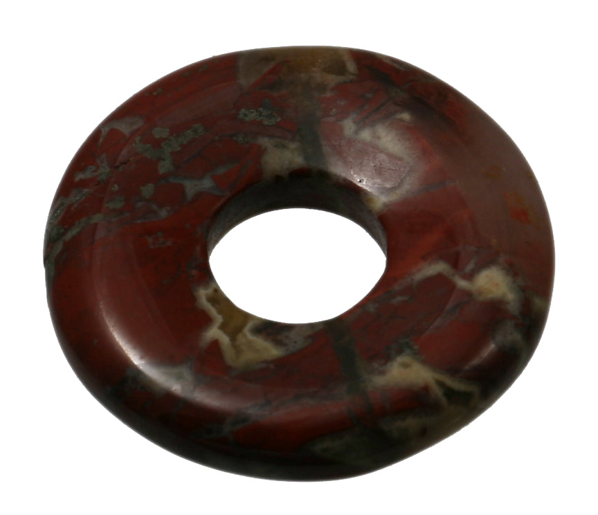 Jaspisbreccie Donut 15 mm