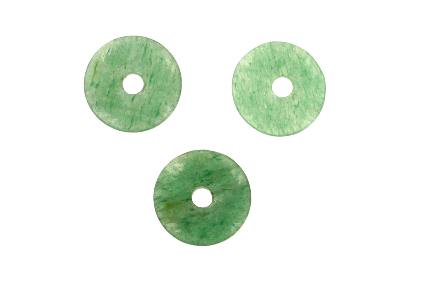 Aventurin-Quarz grün Donut 15 mm