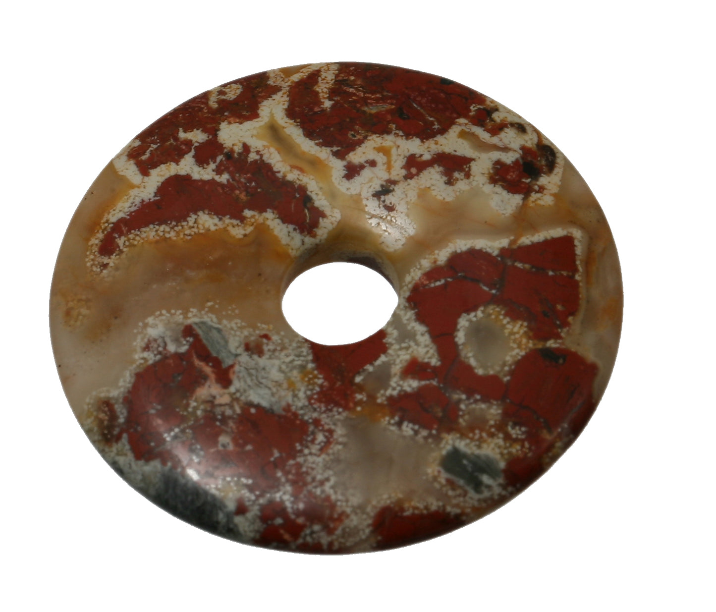 Jaspisbreccie Donut 30 mm