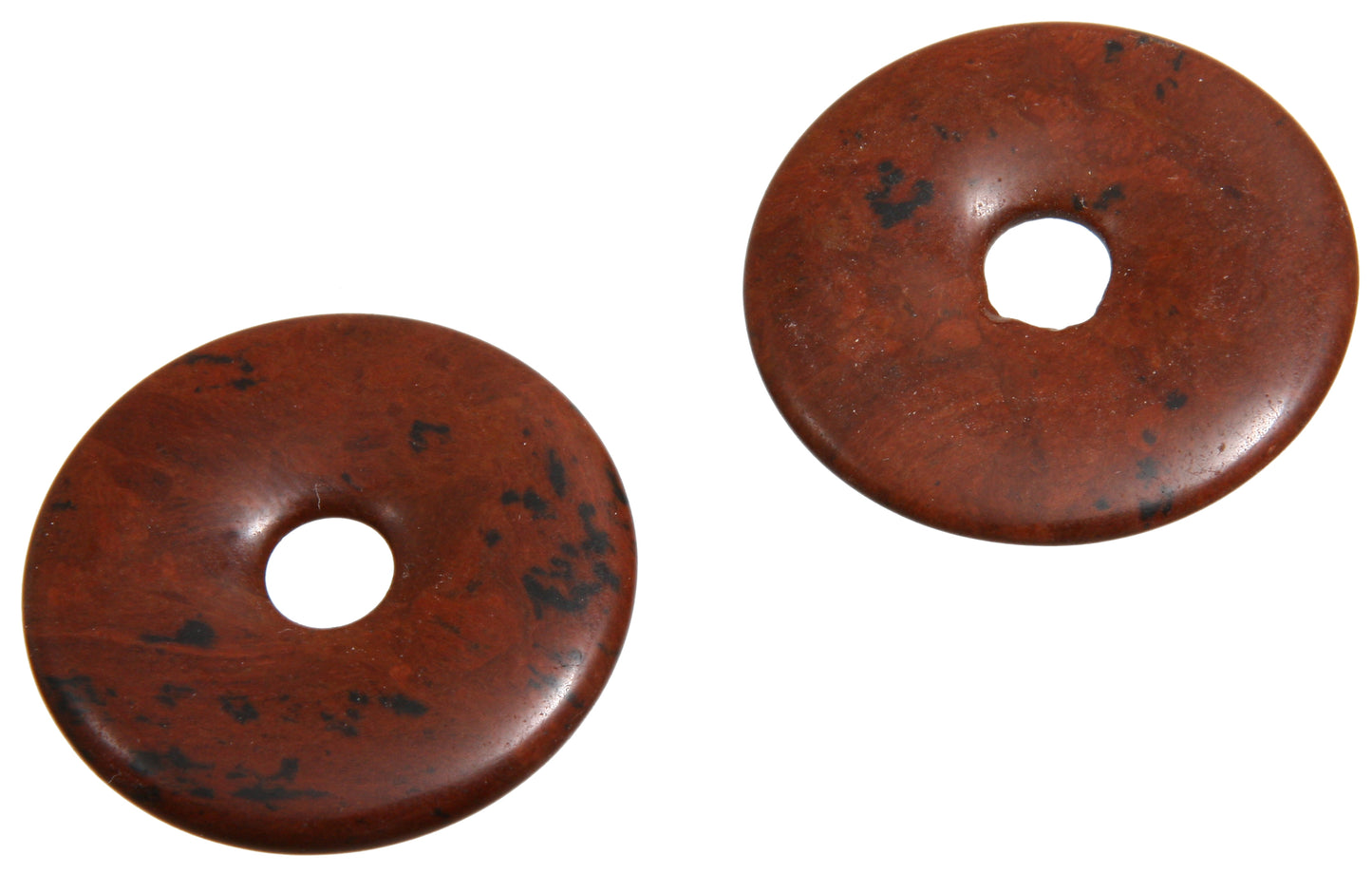 Mahagoniobsidian Donut 30 mm