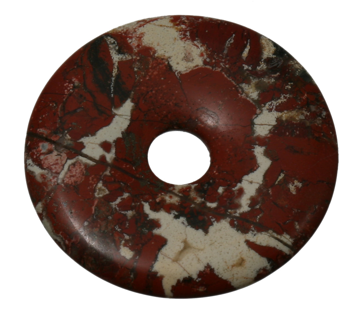 Jaspisbreccie Donut 25 mm