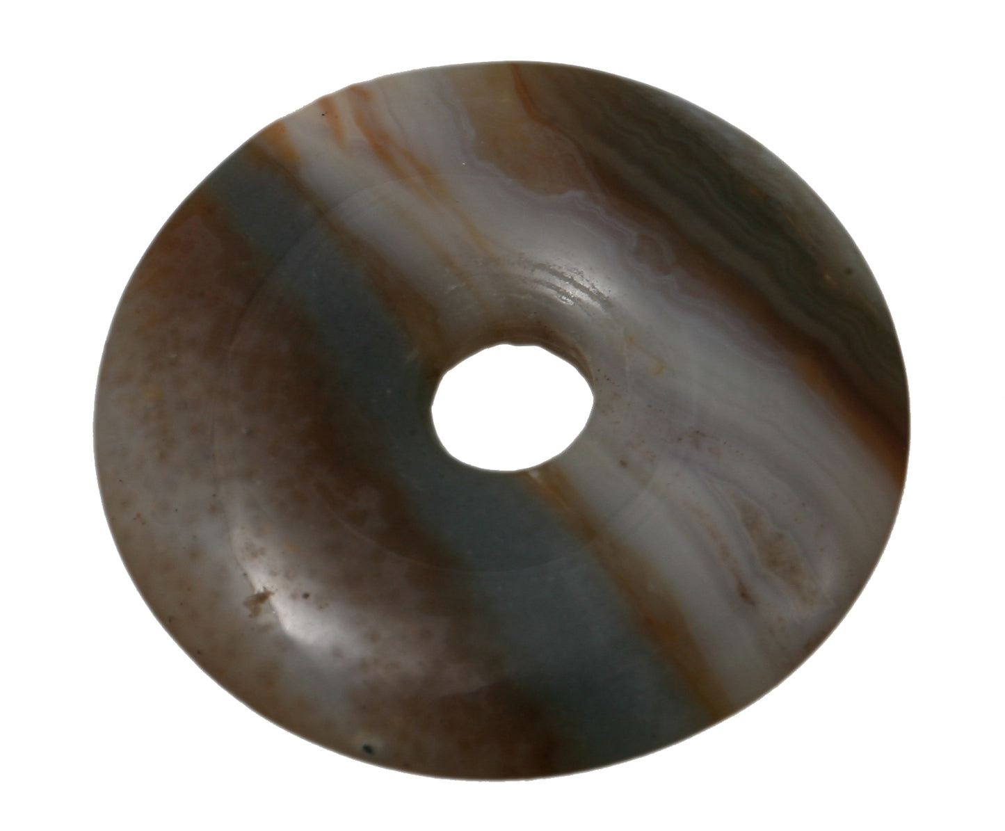 Buntchalcedon Donut 25 mm