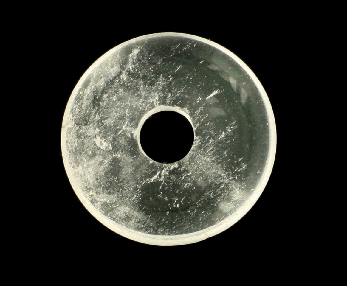 Bergkristall Donut 30 mm
