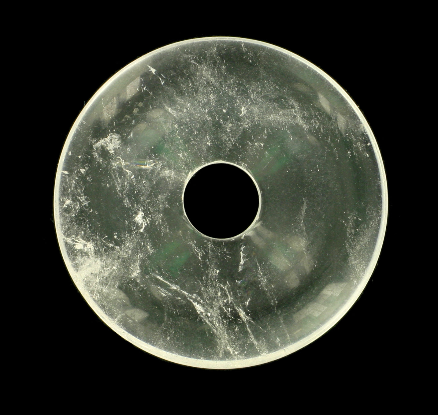 Bergkristall Donut 45 mm