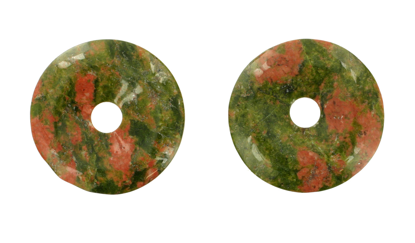 Unakit (Epidot) Donut 25 mm